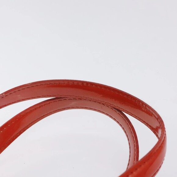 LOUIS VUITTON Monogram Vernis Wilshire PM Bag Orenge Sunset - Picture 7 of 15